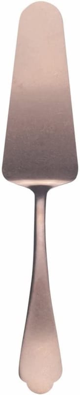Dolce Vita Pewter Bronze Cake Server - Italian Made 18/10 Stainless Steel Fine Dining Flatware - Elegant Pieces For Hosting and Wedding Gift Registry