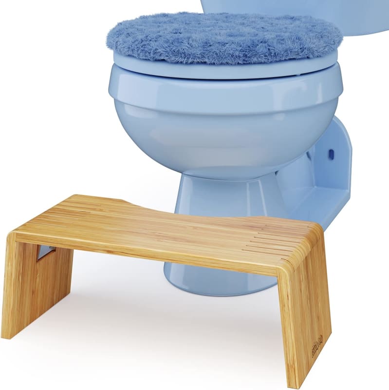 Oslo Folding Bamboo Toilet Stool