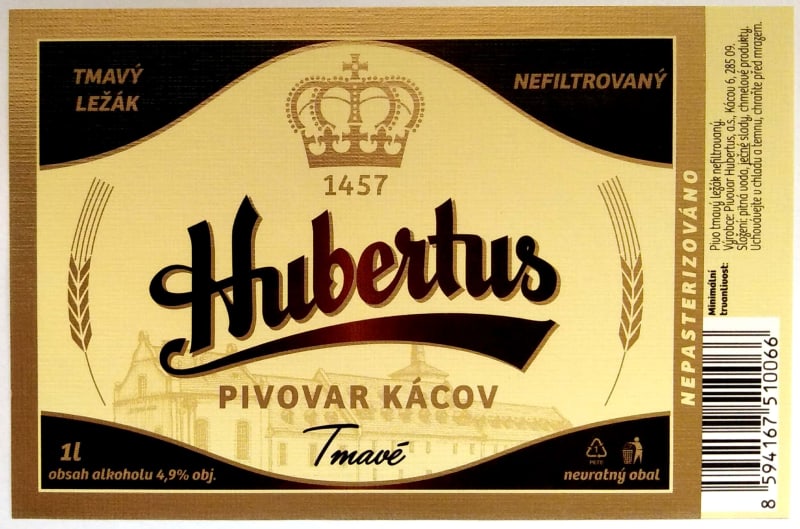 Hubertus Tmavé obdelník Etk. A