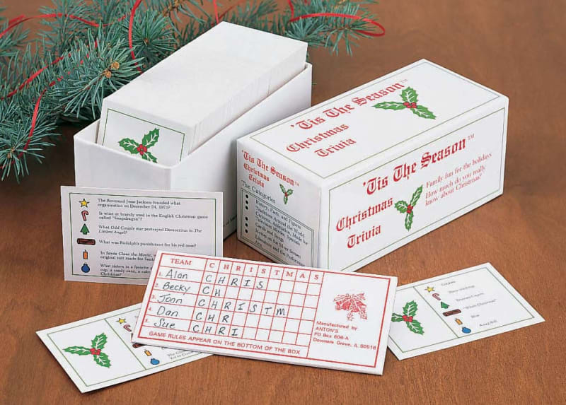 Play 'Tis The Season Christmas Trivia Game
