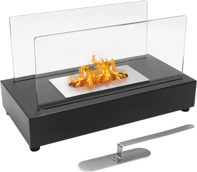 Tabletop Fireplace S'Mores Bio-Ethanol Fire Pit