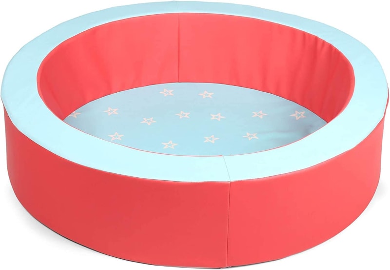 Ball Pit/Professional Quality/for Toddlers and Baby (Red and Blue)