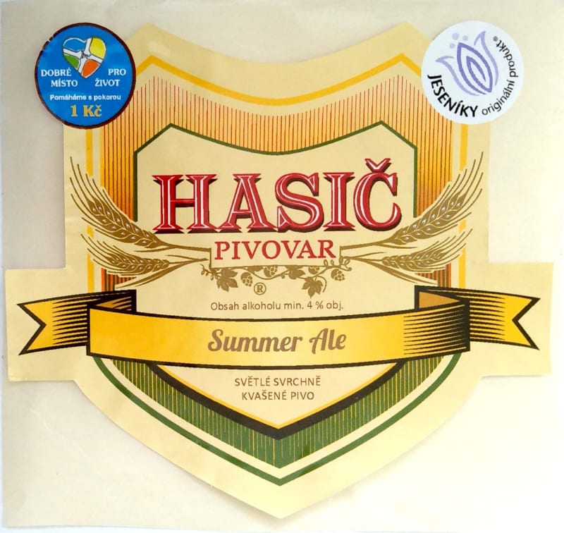 Hasič Summer Ale dobré město