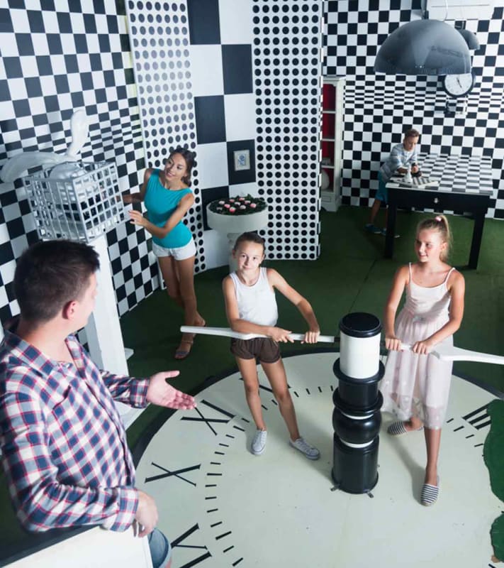 Go to an escape room or puzzle house