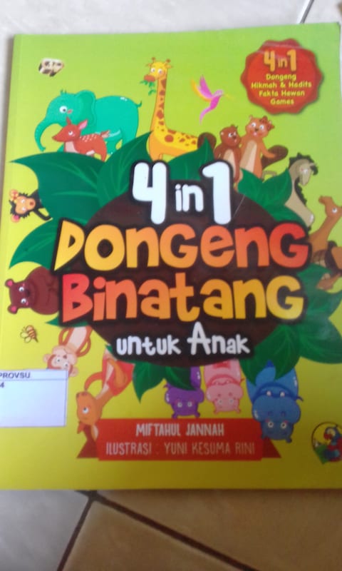 4 IN 1 DONGENG BINATANG UNTUK ANAK