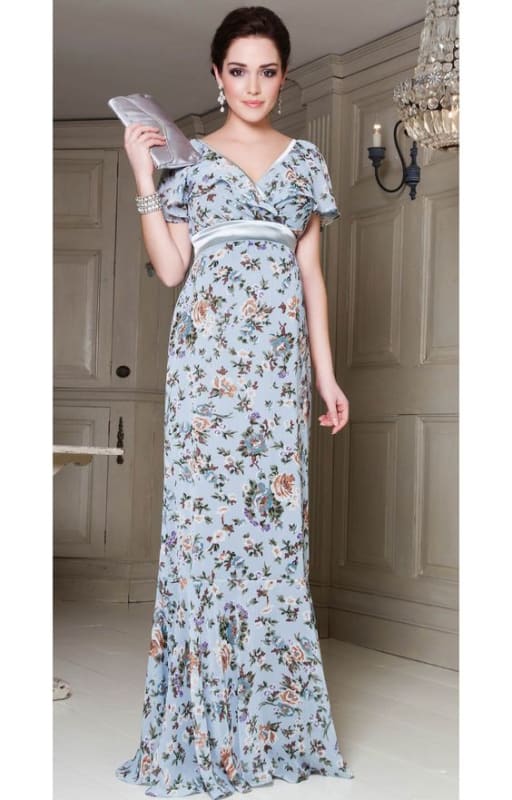 Elegant patterned Maxi Dress