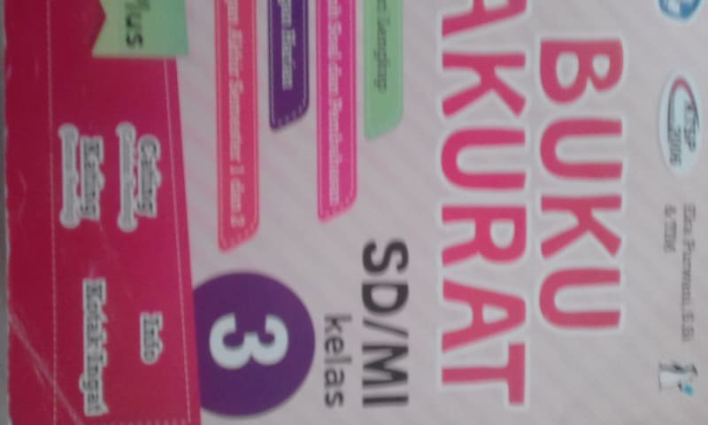 BUKU AKURAT SD/MI KELAS 3