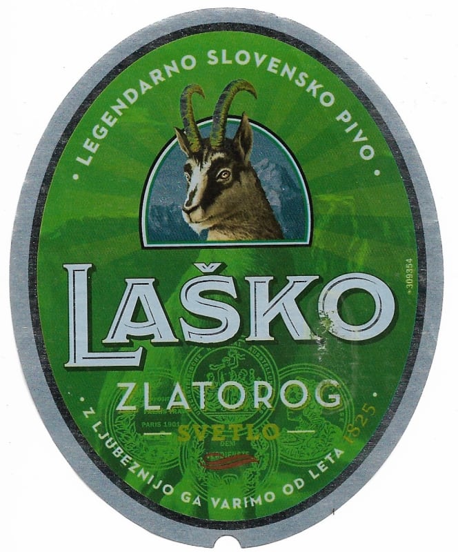 Laško zlatorog svetlo