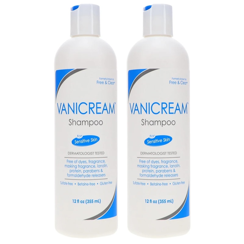 Vanicream Shampoo For Sensitive Skin 12 oz. (Pack of 2)