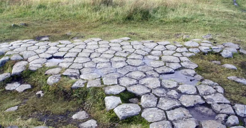 Explore the Basalt Tiles at Kirkjugólf
