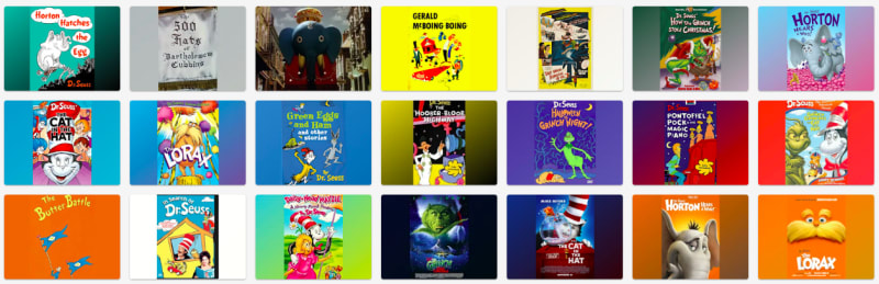 Dr. Seuss Movies And Short Animations