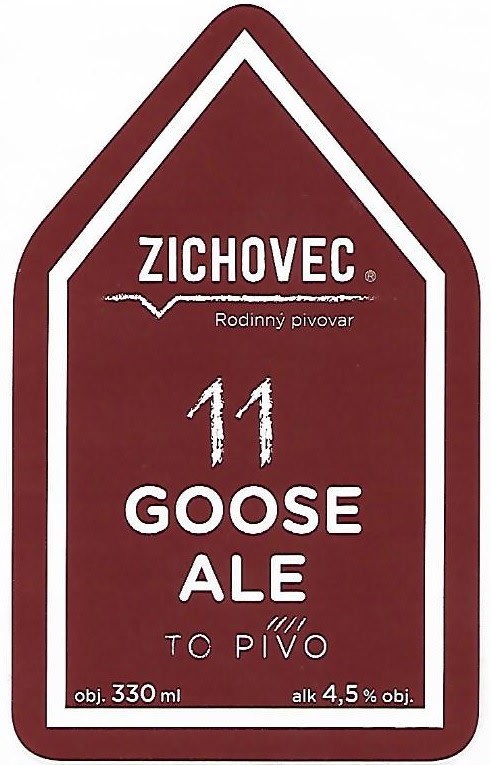 Zichovec 11 Goose ALE 330ml Etk. A