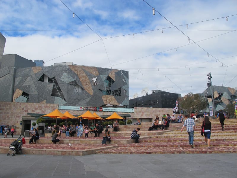 Visit Federation Square