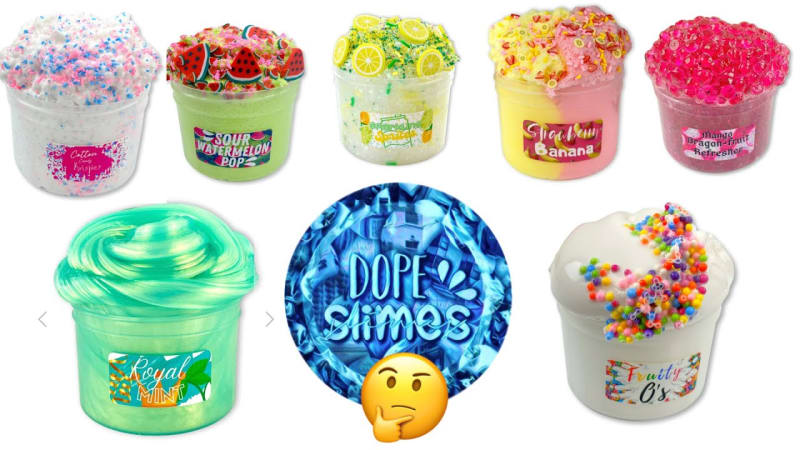 Birthday Cake Ice Cream - Butter Textured Slime - Handmade in USA - Dope  Slimes - Scented - White