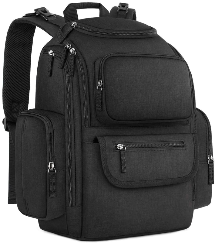 Heavy Duty Dad Diaper Bag with Portable Changing Pad