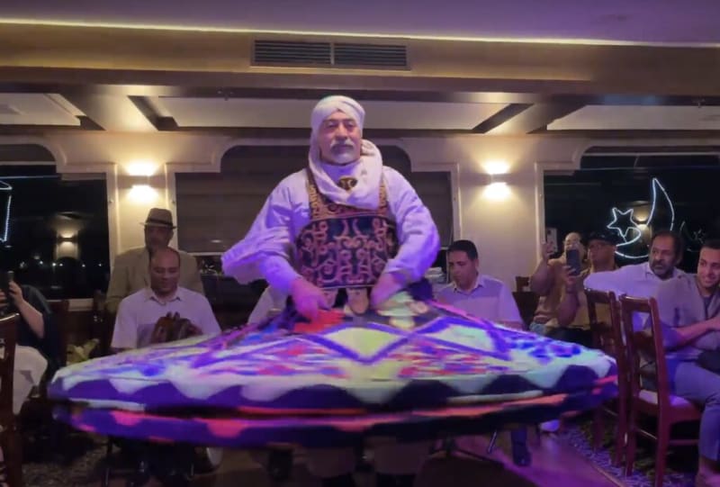 Whirling Dervishes Performance (on the cruise)