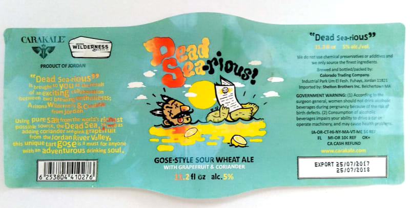 Carakale Dead Sea-rious