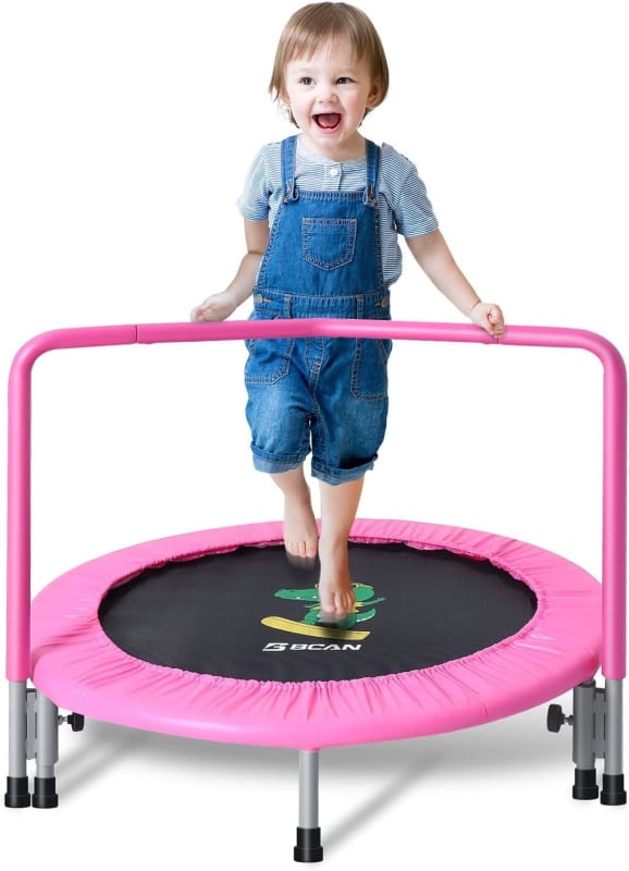 Toddler Trampoline with Handle