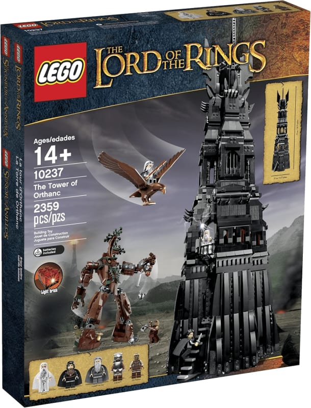 Lord of The Rings The Tower of Orthanc Building Set | 10237