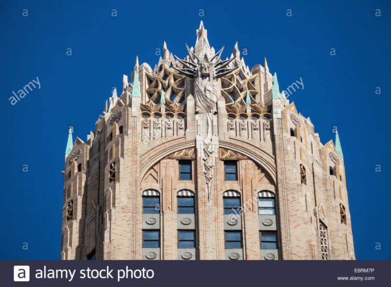 Check out the General Electric Building