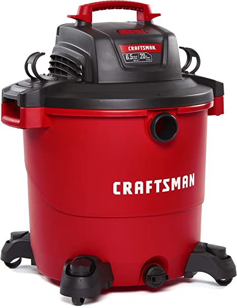 CRAFTSMAN CMXEVBE17596 20 Gallon 6.5 Peak HP Wet/Dry Vac