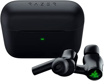 New Razer Hammerhead True Wireless (2nd Gen) Bluetooth Gaming Earbuds: Chroma RGB Lighting -60ms Low-Latency- Active Noise Cancellation - Dual Environmental Noise Cancelling Microphones
