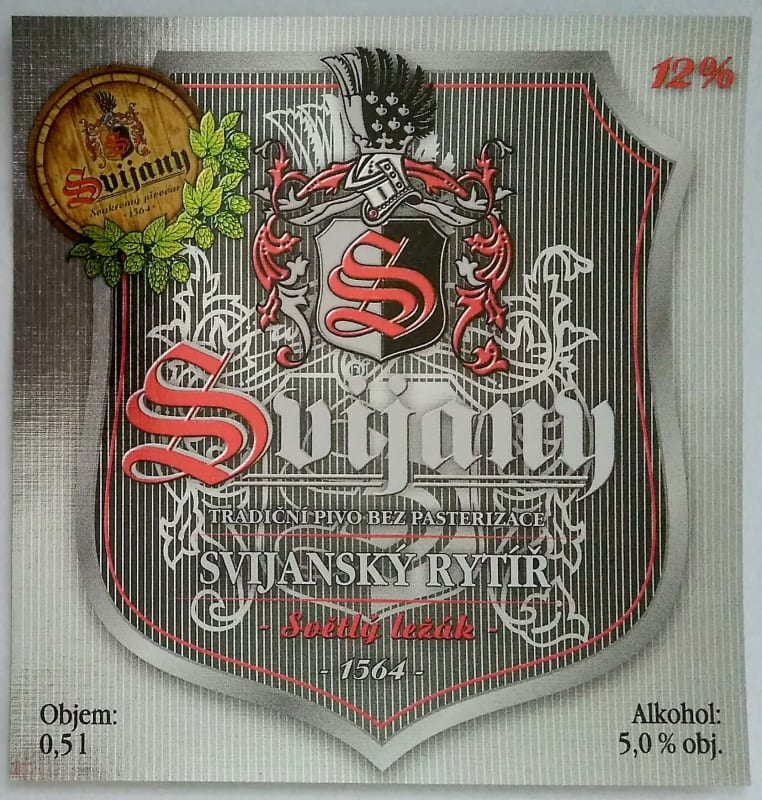 Svijanský rytíř Etk. A