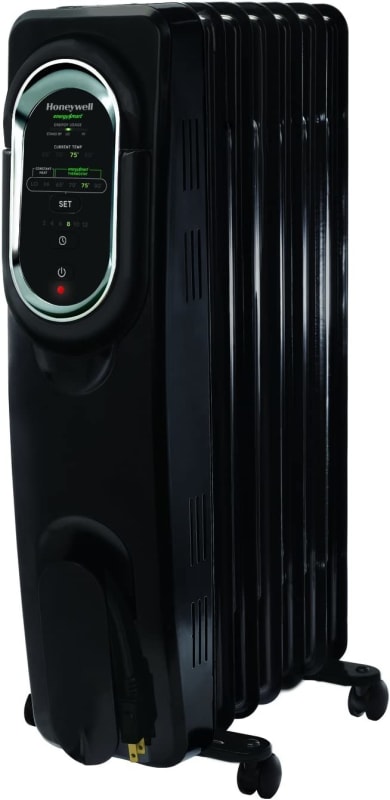 Honeywell HZ-789 EnergySmart Electric Oil Filled Radiator Whole Room Heater