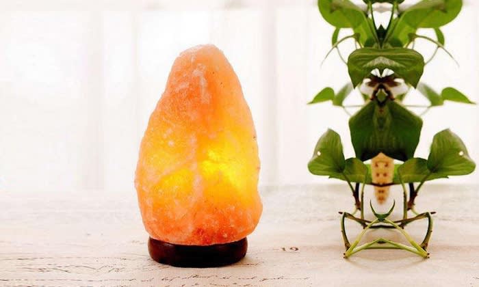 HIMALAYAN SALT LAMP Natural Pink Crystal Rock Dimmer Switch Night Light