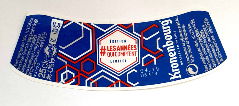 Kronenbourg Les années qui comptent modrá