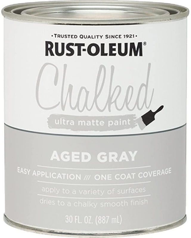 285143 30 Oz Aged Gray Chalked Ultra Matte Paint