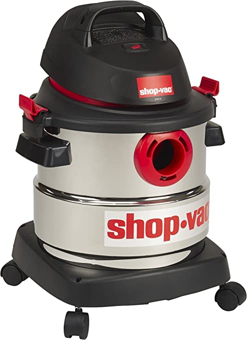 Shop-Vac 5989300 5-Gallon 4.5 Peak HP Stainless Steel Wet Dry Vacuum