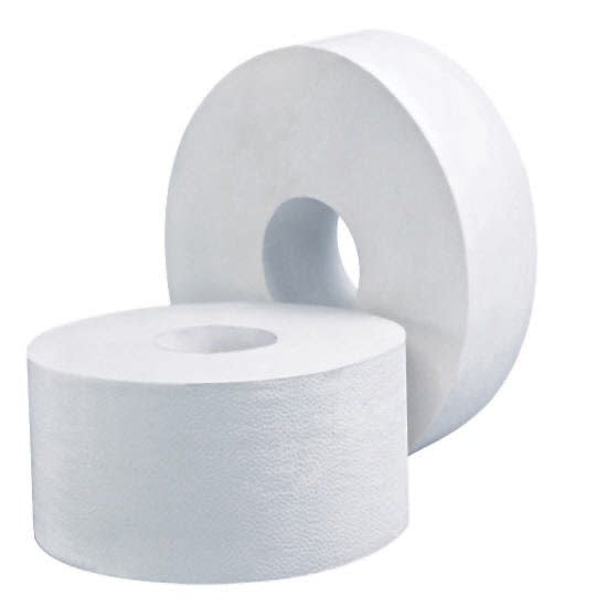 Elka Jumbo Toilet Paper 2 Ply 300m Carton X 8 Rolls