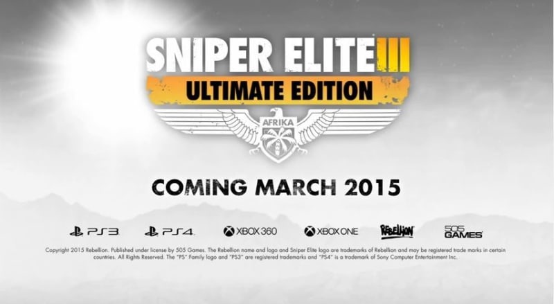 Sniper Elite 3 - Ultimate Edition