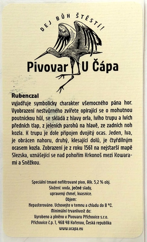 Rubenczal 13% Etk. B