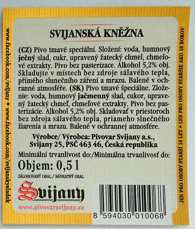 Svijanská kněžna Etk. B