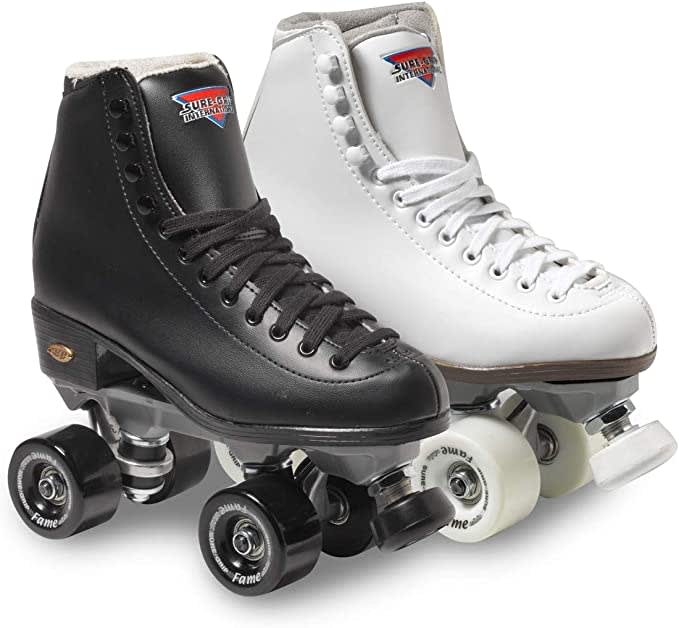 Sure-Grip White Fame Roller Skate
