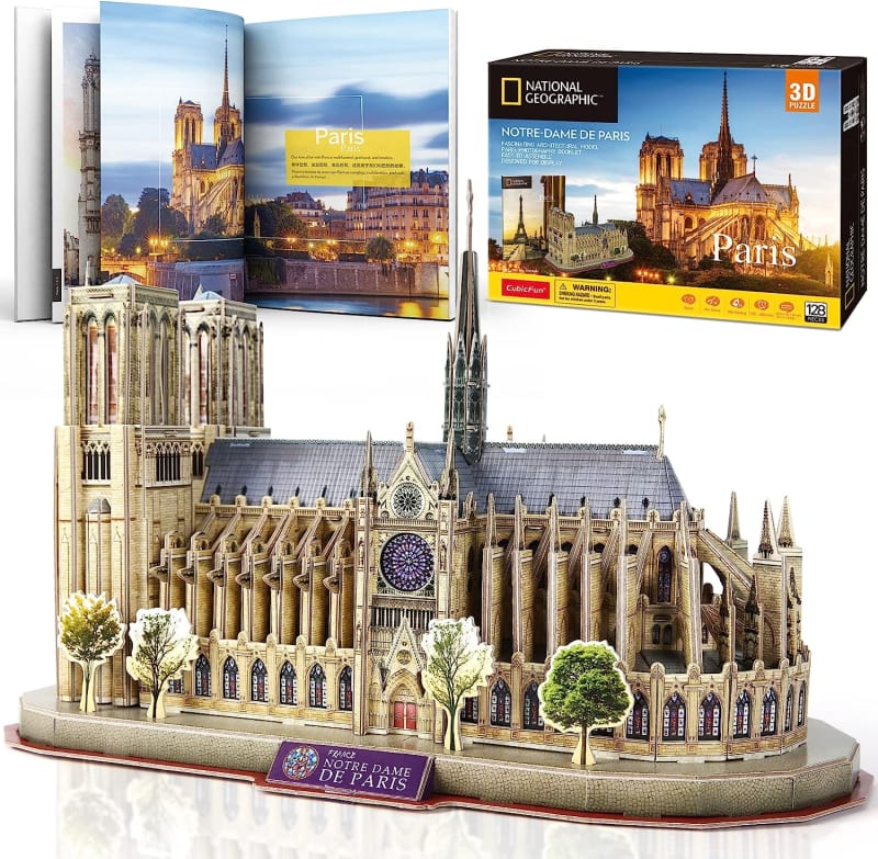 CubicFun 3D Puzzle for Adults - Notre Dame de Paris | Best 3D Puzzles ...