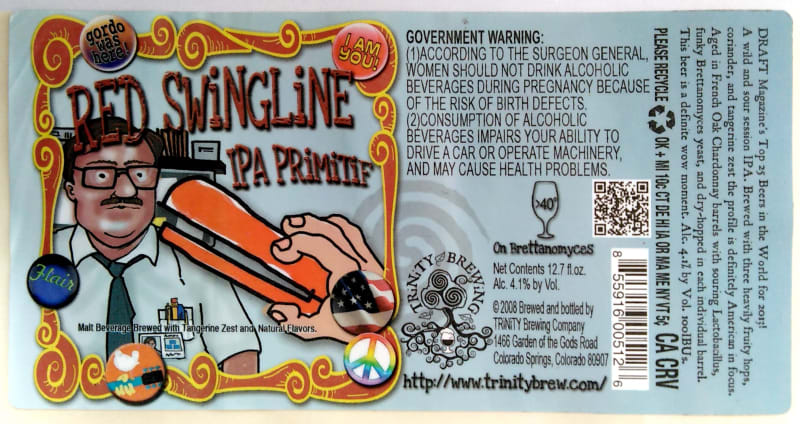 Trinity Red swingline IPA