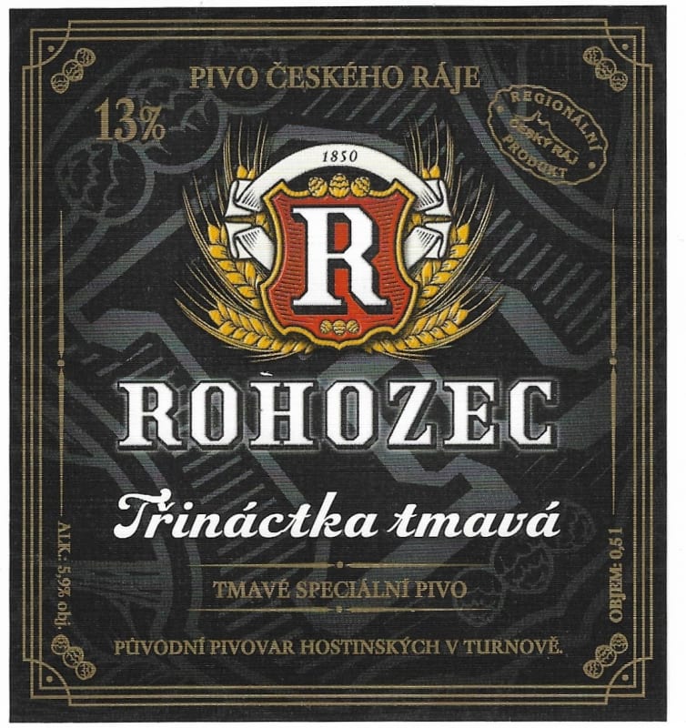 Rohozec Třináctka tmavá Etk.A