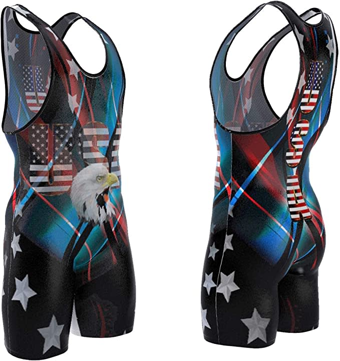 4 Time Wrestling Singlet