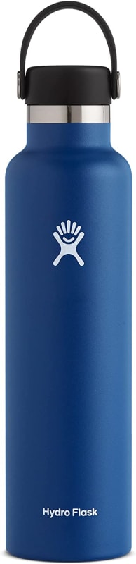 Hydro Flask 24 oz Standard Mouth Water Bottle with Flex Cap or Flex Straw