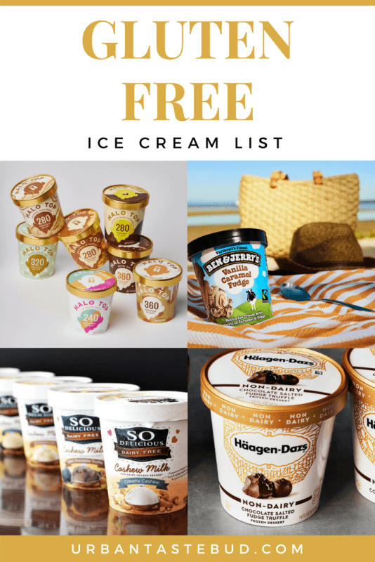 Gluten-free ice cream
