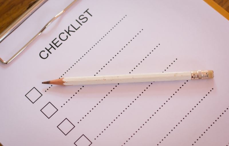 Create a moving checklist
