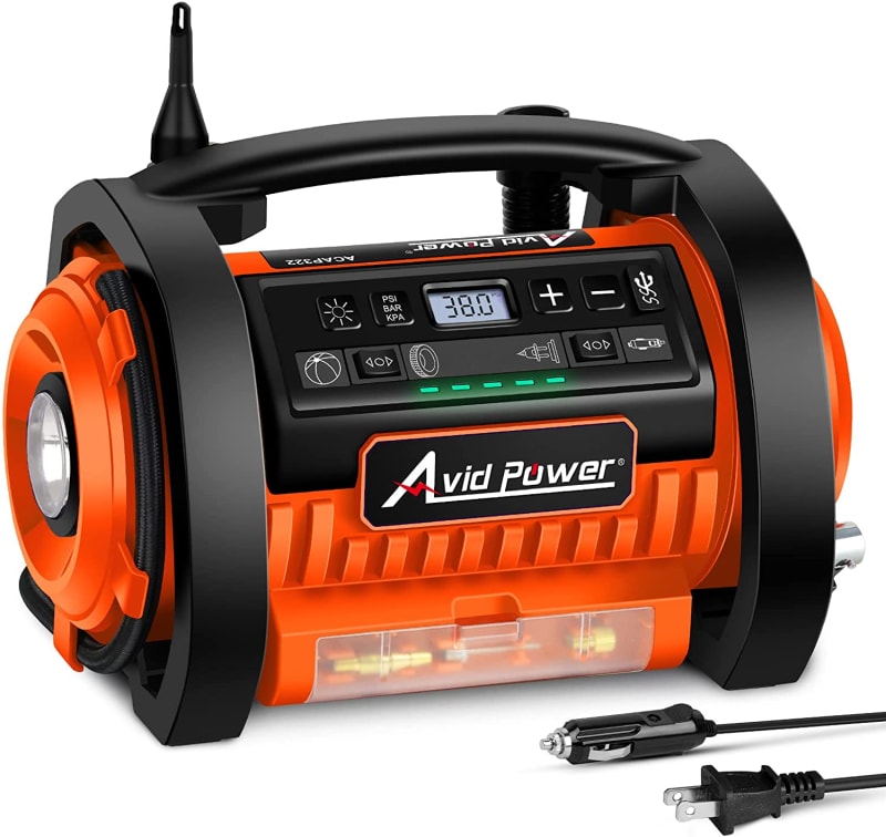 Tire Inflator Portable Air Compressor