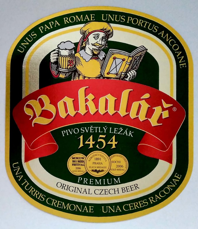 Bakalář Světlý ležák premium Etk. A