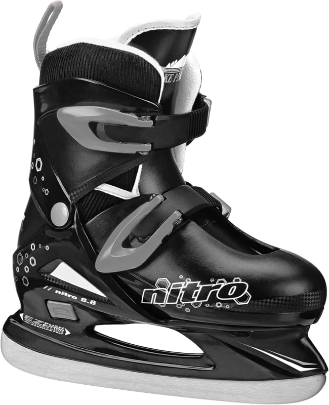 Lake Placid Boys Nitro 8.8 Adjustable Ice Skates