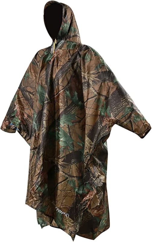 Camouflage Waterproof Rain Poncho