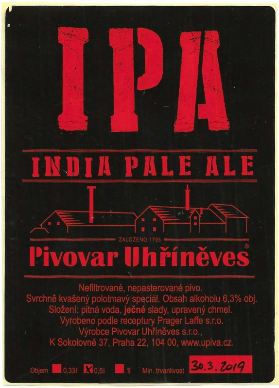 Uhříněves IPA