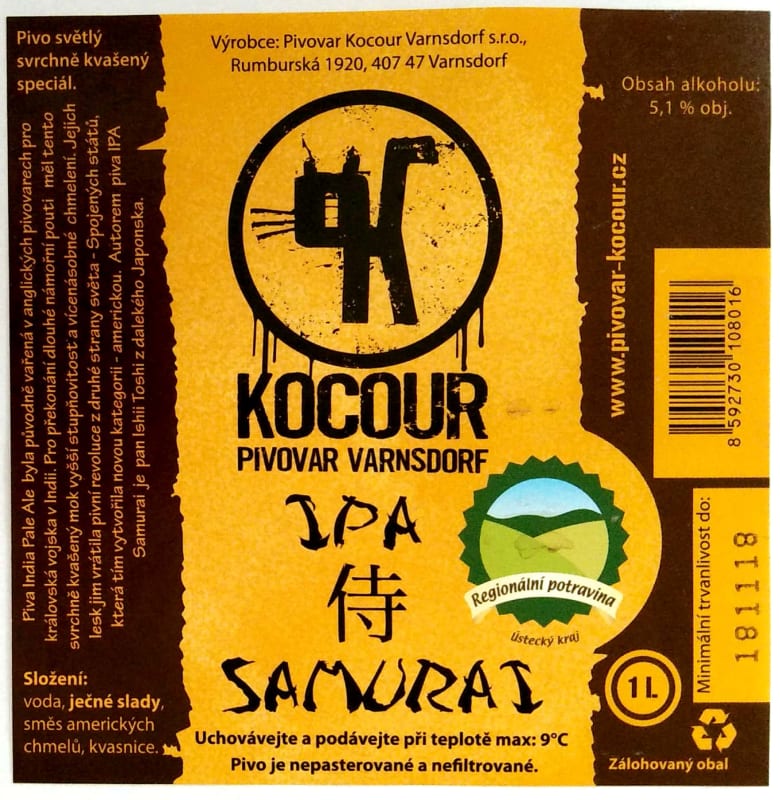 Kocour Samurai 1L